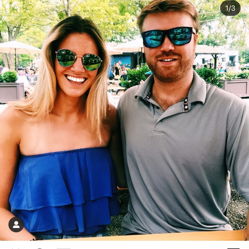 Sunner Strapless Ruffle Top